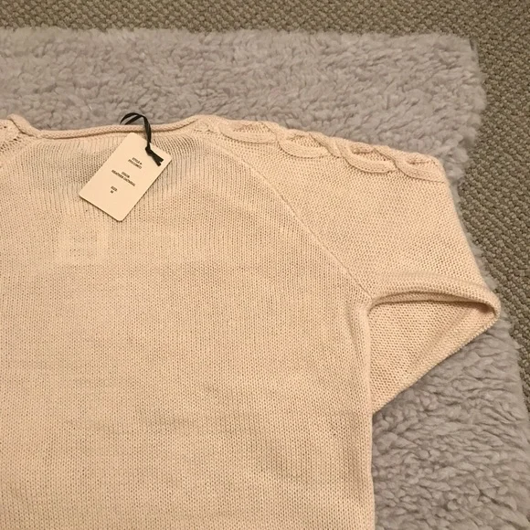 COPY - BRAND NEW Pink Rose - Cream / Ivory Sweater Dress - Picture 3 of 3